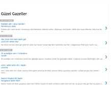 Tablet Screenshot of guzelgazeller.blogspot.com