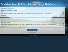 Tablet Screenshot of hotlatinagirl.blogspot.com