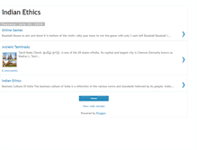 Tablet Screenshot of indianethicsrs.blogspot.com