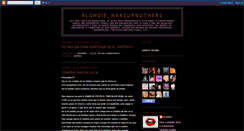 Desktop Screenshot of blondie-makeupandothers.blogspot.com