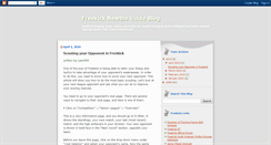 Desktop Screenshot of freekickguide.blogspot.com