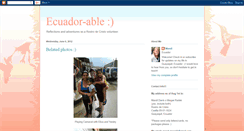 Desktop Screenshot of mandiinecuador.blogspot.com