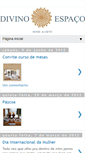Mobile Screenshot of divinoespaco.blogspot.com