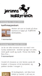 Mobile Screenshot of hobbyranchen.blogspot.com