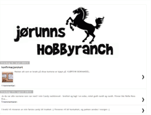 Tablet Screenshot of hobbyranchen.blogspot.com