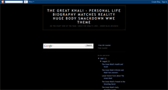 Desktop Screenshot of khali-personal-life.blogspot.com