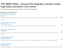 Tablet Screenshot of khali-personal-life.blogspot.com