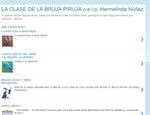 Tablet Screenshot of laclasedelabrujapiruja.blogspot.com