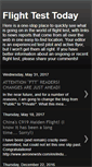 Mobile Screenshot of flighttesttoday.blogspot.com