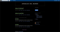 Desktop Screenshot of animalesnet.blogspot.com