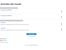 Tablet Screenshot of animalesnet.blogspot.com