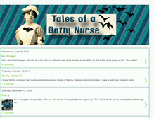 Tablet Screenshot of battynurse.blogspot.com