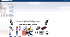 Desktop Screenshot of hengki-pulsa.blogspot.com