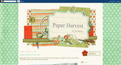 Desktop Screenshot of nicole-paperharvest.blogspot.com