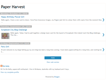 Tablet Screenshot of nicole-paperharvest.blogspot.com