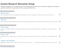 Tablet Screenshot of guntonresearch.blogspot.com