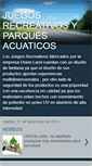 Mobile Screenshot of juegosrecreativosyparquesacuaticos.blogspot.com