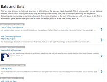 Tablet Screenshot of 2batsand4balls.blogspot.com