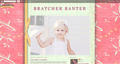 Desktop Screenshot of bratcherbanter.blogspot.com