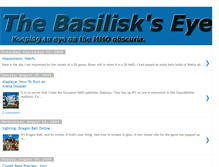 Tablet Screenshot of basiliskseye.blogspot.com