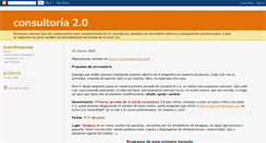 Desktop Screenshot of consultoria2p0.blogspot.com