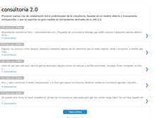 Tablet Screenshot of consultoria2p0.blogspot.com