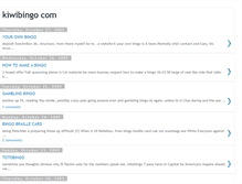 Tablet Screenshot of my-kiwibingo-com.blogspot.com