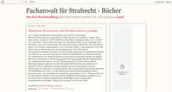 Desktop Screenshot of fachanwalt-strafrecht.blogspot.com