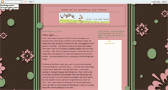 Desktop Screenshot of diary-of-an-infertile-mad-woman.blogspot.com