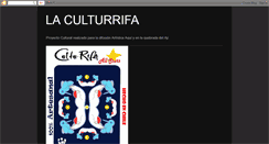 Desktop Screenshot of laculturrifa.blogspot.com