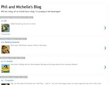 Tablet Screenshot of michelleandphil.blogspot.com