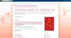 Desktop Screenshot of jyotisharavi.blogspot.com