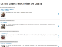 Tablet Screenshot of eclecticelegancedecor.blogspot.com