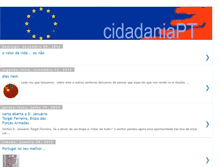 Tablet Screenshot of cidadaniapt.blogspot.com