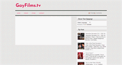 Desktop Screenshot of gayfilmstv.blogspot.com