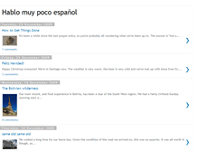 Tablet Screenshot of hablomuypocoespanol.blogspot.com