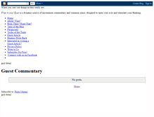 Tablet Screenshot of flies-guestcommentary.blogspot.com
