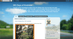 Desktop Screenshot of 365days-of-kindness.blogspot.com