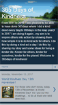 Mobile Screenshot of 365days-of-kindness.blogspot.com