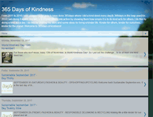 Tablet Screenshot of 365days-of-kindness.blogspot.com