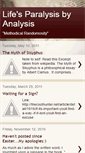 Mobile Screenshot of lifesparalysisbyanalysis.blogspot.com