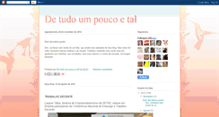 Desktop Screenshot of blogdagracacarvalho.blogspot.com