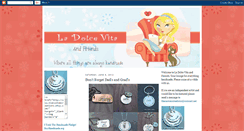 Desktop Screenshot of ladolcevitaandfriends.blogspot.com