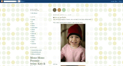 Desktop Screenshot of momotwins-katy-mady.blogspot.com