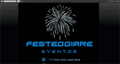 Desktop Screenshot of festeggiareeventos.blogspot.com