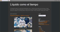 Desktop Screenshot of liquidocomoeltiempo.blogspot.com