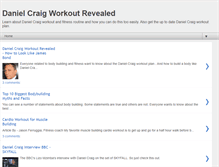 Tablet Screenshot of danielcraigworkoutx.blogspot.com