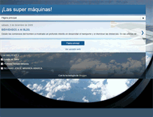 Tablet Screenshot of lassupermaquinas.blogspot.com