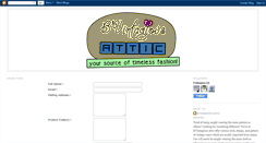 Desktop Screenshot of bvintagiousattic.blogspot.com