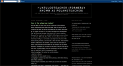 Desktop Screenshot of polandteacher.blogspot.com